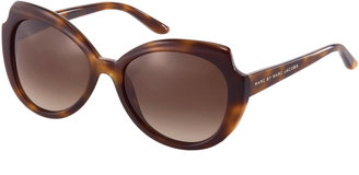 Marc by Marc Jacobs Rounded Cut Out Sunglasses