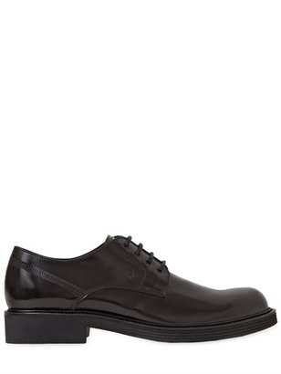 Tod's Brushed Leather Derby Lace-Up Shoes