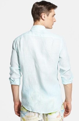 Vilebrequin Stripe Linen Shirt