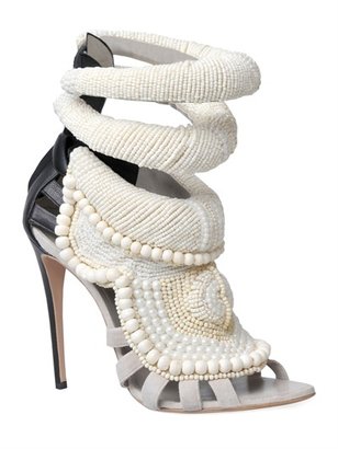 Giuseppe Zanotti Kanye West By 115mm Kanye All Over Beads Sandals