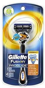 Gillette Fusion ProGlide Razor Handle with FlexBall Technology and 1 Blade Refill