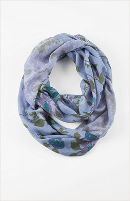 J. Jill Autumn floral mixed-print infinity scarf