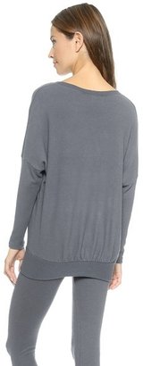 Eberjey Cozy Time Slouchy Top