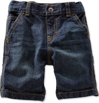 Osh Kosh Little Boys' Faded Medium Denim Shorts
