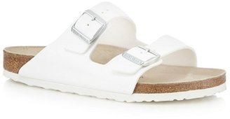 Birkenstock White 'Arizona' sandals