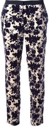 Tory Burch floral trouser