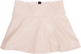 Milly Faux Leather Mini Skirt