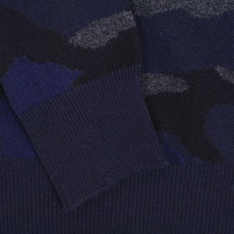 Valentino Camouflage Knit Jumper