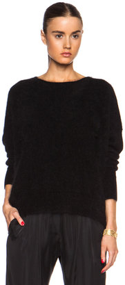 Nili Lotan Oversized Angora-Blend Sweater