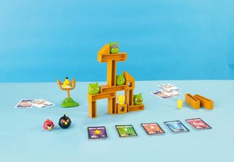 Mattel Angry birds knock on wood game