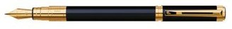 Waterman Black gold 'perspective' fountain pen