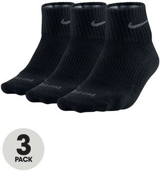 Nike Mens Dri-Fit Ankle Socks (3 Pack)