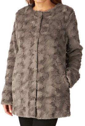 Esprit Fur  Womens  Jacket - Brown