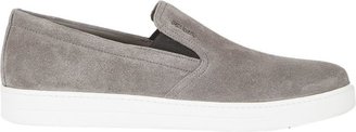 Prada Slip-On Sneakers-Grey
