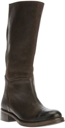 Societe Anonyme distressed boots