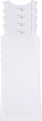 Nordstrom 4-Pack Supima® Cotton Athletic Tanks