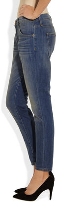 Current/Elliott The Slouchy Stiletto mid-rise skinny jeans