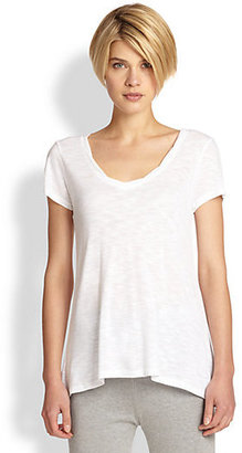 Saks Fifth Avenue Rounded Twisted Tee