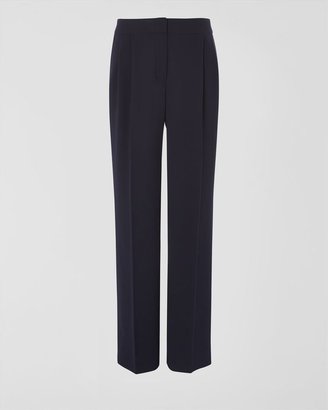 Jaeger Loose Fit Crepe Trousers