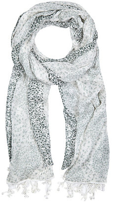Marks and Spencer Indigo Collection Lightweight Floral Scarf with Modal