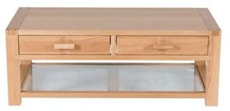 Willis & Gambier Oak 'Monterey' coffee table with 2 drawers