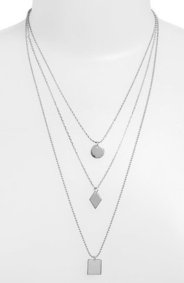 Nordstrom Triple Pendant Necklace