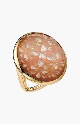 Ippolita 'Polished Rock Candy' 18k Gold & Doublet Ring
