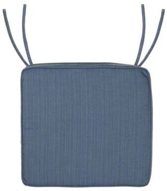 Outdoor Sunbrella Fabric Seat Cushion, Outdoor Small Dining 17" x 17" x 3", Quick Ship