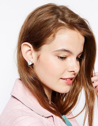 Swarovski Krystal Crystal Oval Stud Earrings