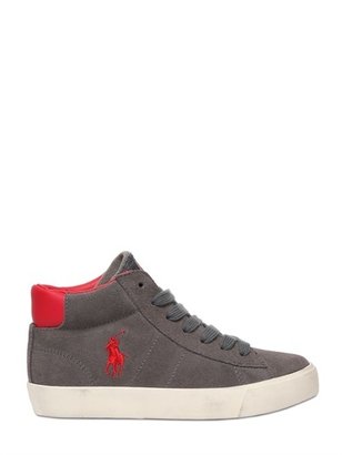 Ralph Lauren Childrenswear - Suede High Top Sneakers
