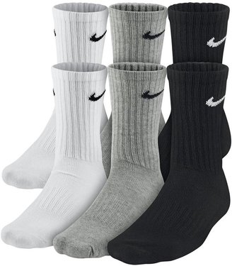 Nike Mens Cotton Socks (6 Pack)