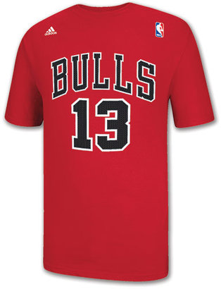 adidas Men's Chicago Bulls NBA Joakim Noah Name And Number T-Shirt