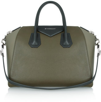 Givenchy Medium Antigona bag in color-block leather