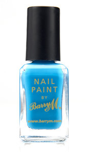 Barry M Nail Paint Cyan Blue 294