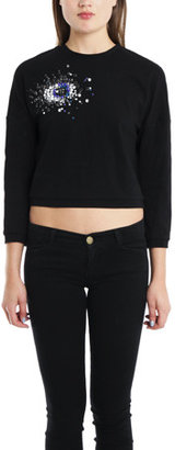 3.1 Phillip Lim Sweat Top with Eye Embroidery