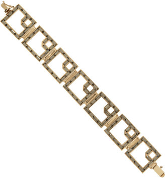 Kelly Wearstler Mansfield gold-plated crystal bracelet