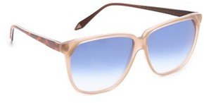 Victoria Beckham Stepped Square Sunglasses