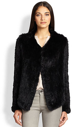 Joie Aviana Rabbit Fur Coat