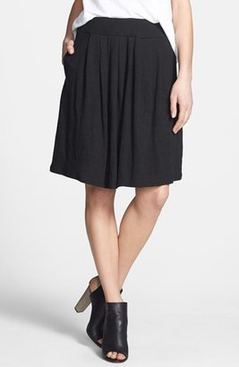 Eileen Fisher Pleat Jersey Skirt
