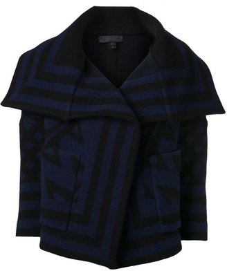 Burberry stripe pattern jacket