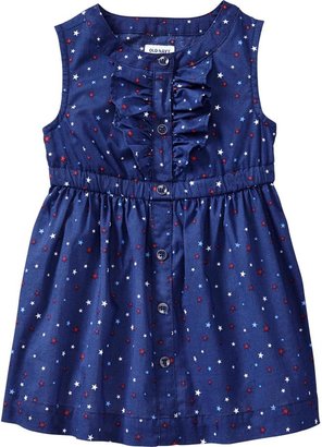 Old Navy Star-Print Ruffle Dresses for Baby