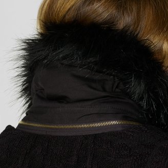 Denim & Supply Ralph Lauren Faux-Fur-Trimmed Vest