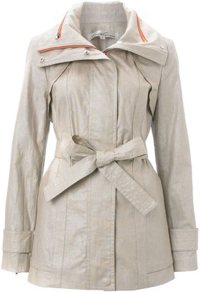 Kenneth Cole Contrast zip jacket