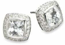 David Yurman Petite Albion Earrings with Diamonds