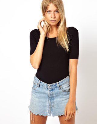 ASOS Body with Scoop Neck and Half Sleeve