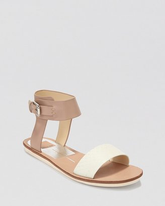 Dolce Vita Flat Ankle Strap Sandals - Naria