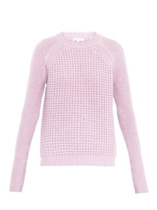 Rebecca Taylor Multi-knit wool-blend sweater