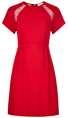 Louche Ina Dress, Red