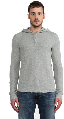 Vince Thermal Hooded Henley