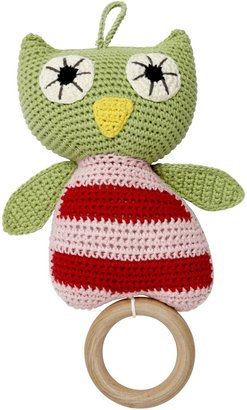 Fischer Frank & Franck and Owl Musical Toy, Red